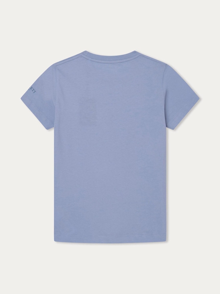Hackett London Kids Blue T-Shirt - Image 2 of 2 Hackett London Kids Blue T-Shirt - Image 2 of 2