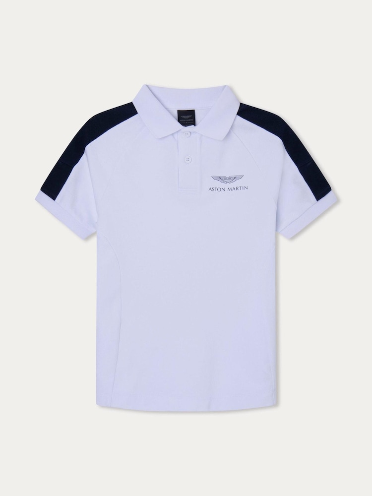 Hackett London Kids Aston Martin Polo Shirt - Image 1 of 2