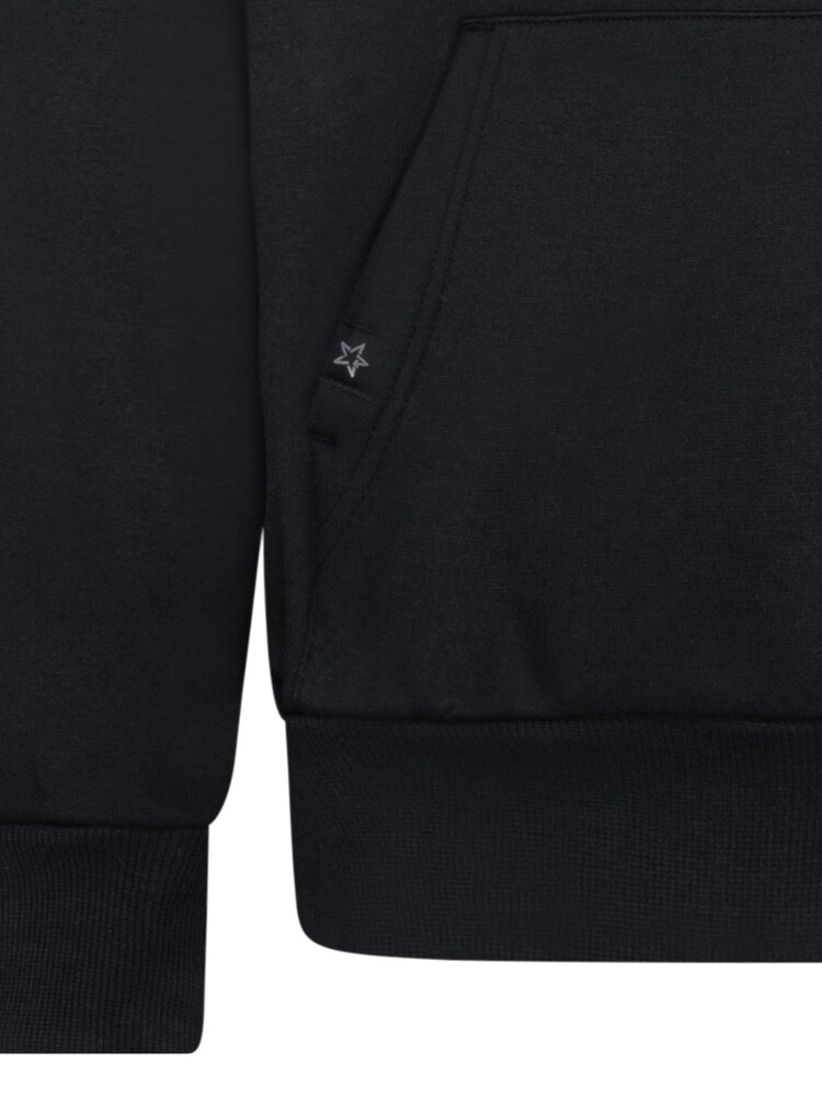 Noir - Sweat à capuche avec logo Converse - Image 3 of 4