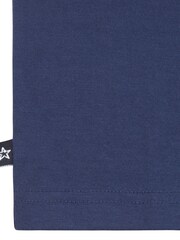 Marineblau - Converse Langärmeliges T-Shirt mit Logo​​​​​​​ - Bild 4 von 4