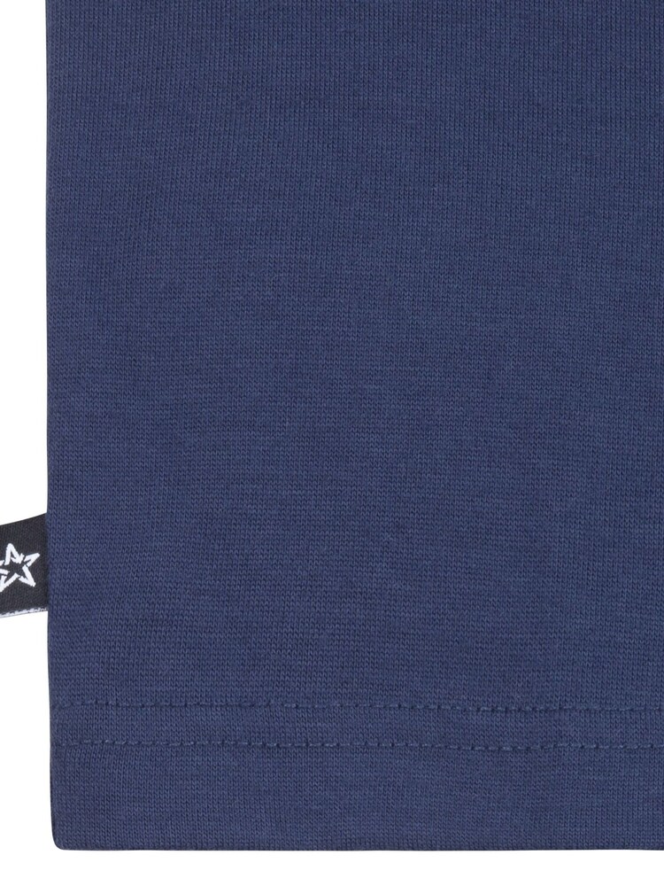 Marineblau - Converse Langärmeliges T-Shirt mit Logo​​​​​​​ - Bild 4 von 4