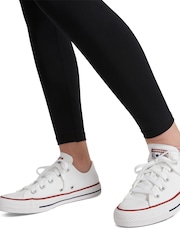 Schwarz - Converse Chuck Leggings mit hohem Bund - Bild 3 von 9