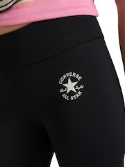 Schwarz - Converse Chuck Leggings mit hohem Bund - Bild 4 von 9