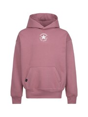 Розовый - Худи с логотипом Converse - Изображение 1 из 4