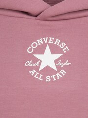 Розовый - Худи с логотипом Converse - Изображение 4 из 4