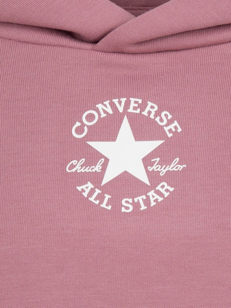 Розовый - Худи с логотипом Converse - Изображение 4 из 4