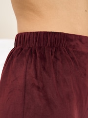 Truly Red Velour Cami And Trouser Set - Image 4 of 5
