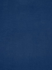 Shabby Chic by Rachel Ashwell® Blue Pencil Pleat Velvet Ruffle Lined Curtains - Image 4 of 4