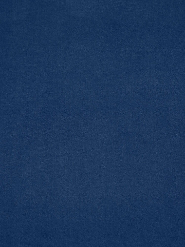 Shabby Chic by Rachel Ashwell® Blue Pencil Pleat Velvet Ruffle Lined Curtains - Image 4 of 4