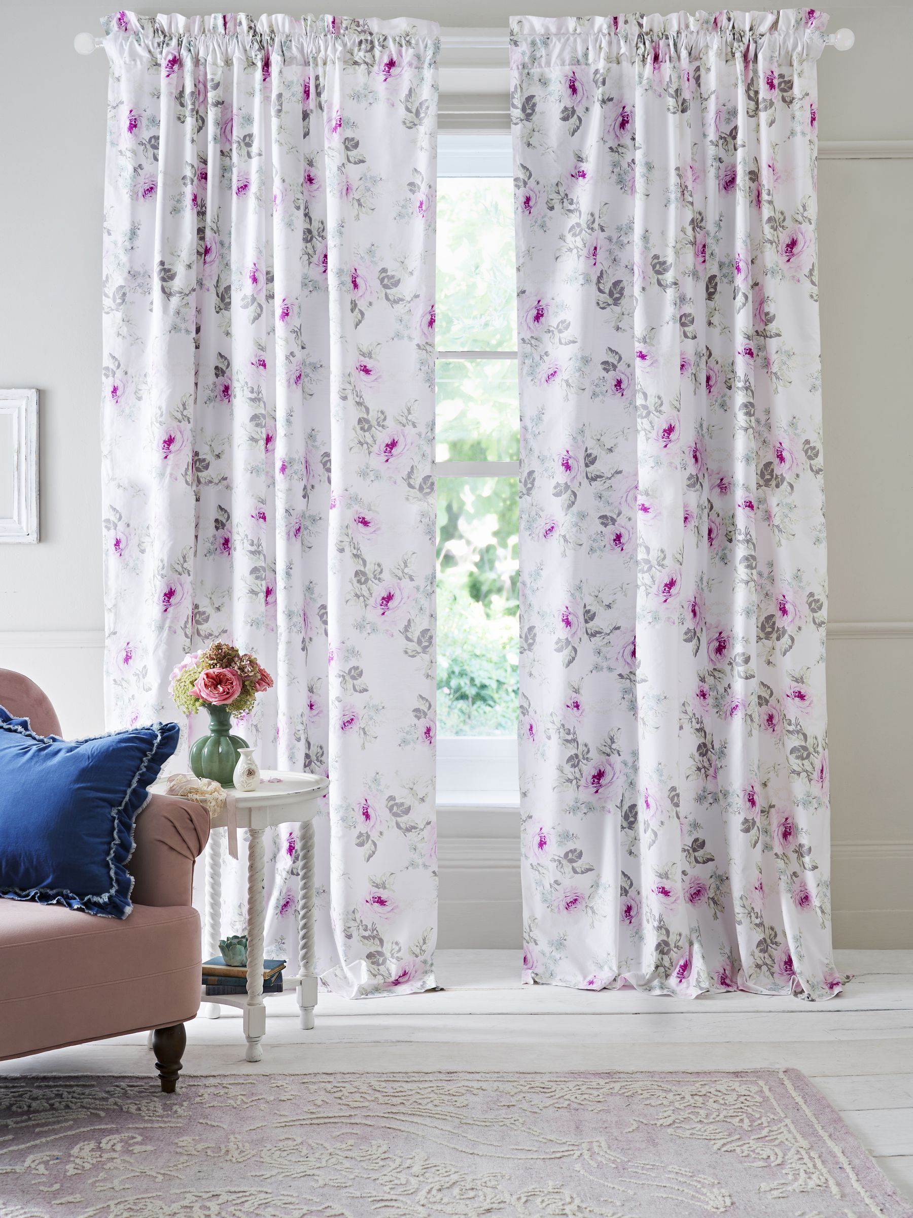 Shabby chic curtains discount