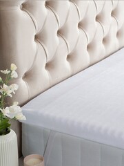Slumberdown White Memory Comfort 6cm Mattress Topper - Image 1 of 6
