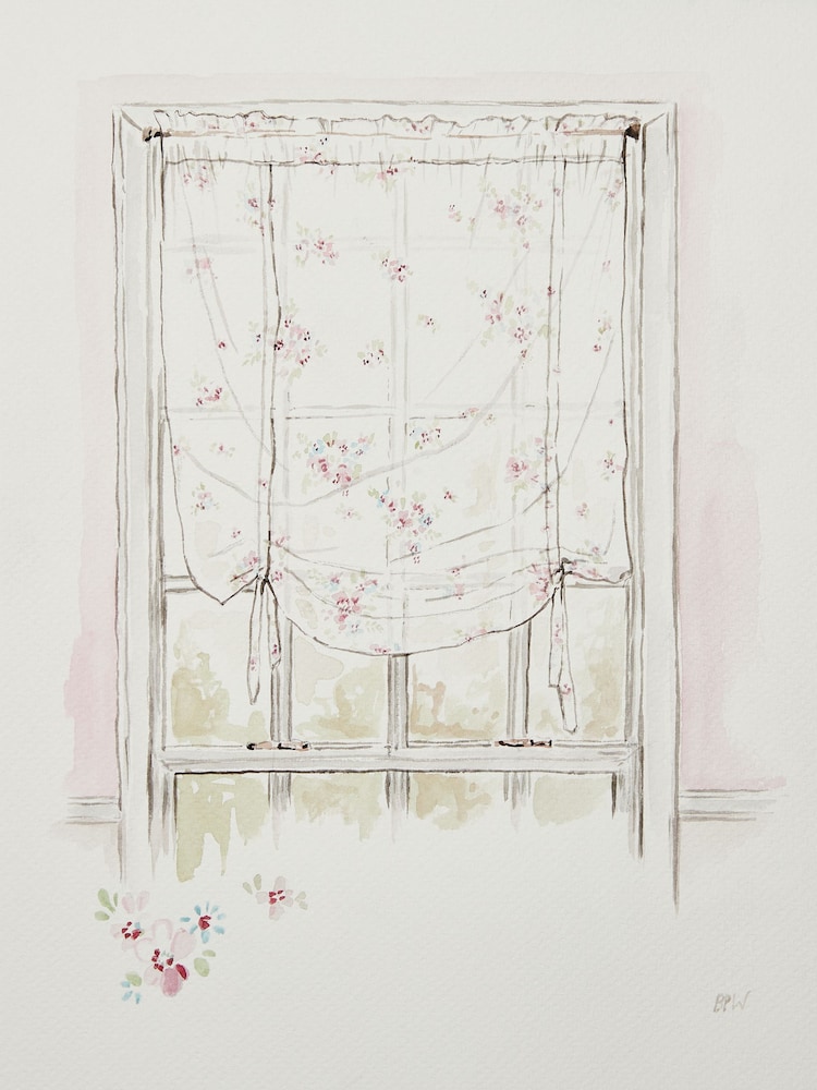 Shabby Chic by Rachel Ashwell® Floral Rosabelle Roll Up Blind - Image 3 of 3