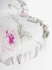 Shabby Chic by Rachel Ashwell® Royal Bouquet Pink Ruffle Heart Shabby Love Cushion - Image 2 of 3