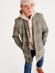 Neutral Check Smart Coat (12mths-16yrs) - Image 1 of 3