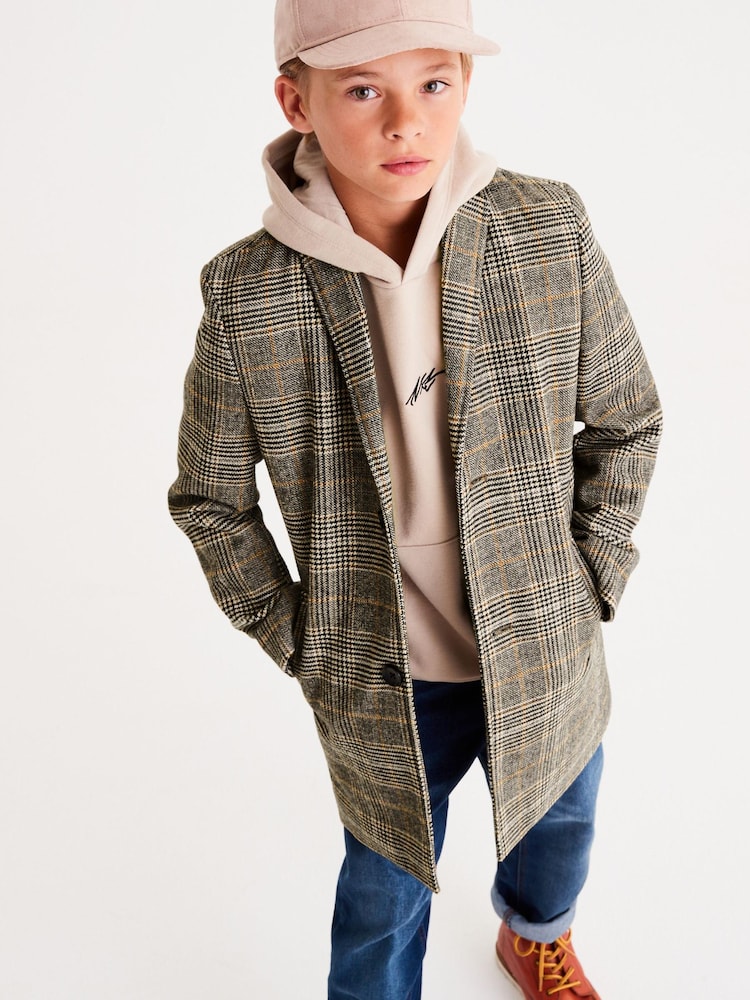 Neutral Check Smart Coat (12mths-16yrs) - Image 1 of 3