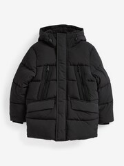 Black Padded Puffer Coat (3-16yrs) - Image 1 of 4