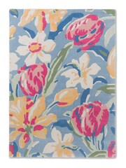 Laura Ashley Blue Tulips Rug - Image 2 of 4