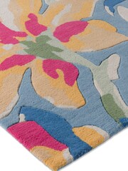 Laura Ashley Blue Tulips Rug - Image 4 of 4