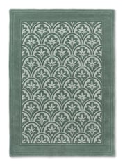 Laura Ashley Green Catarina Wool Rug - Image 2 of 4