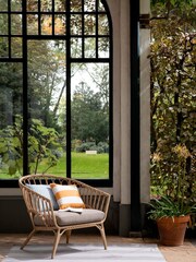 Laura Ashley Grey Lille Indoor Outdoor Rug - Image 1 of 4
