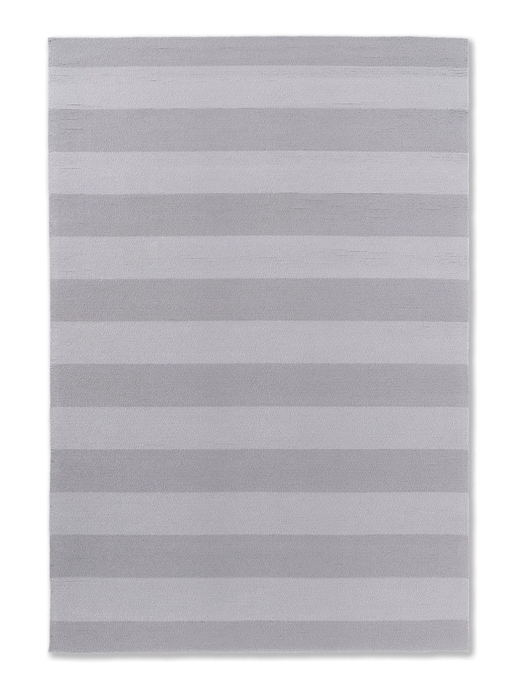 Laura Ashley Grey Lille Indoor Outdoor Rug - Image 2 of 4