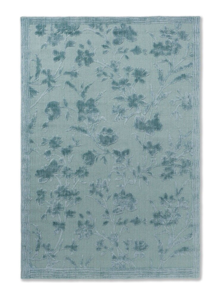 Laura Ashley Green Rye Rug - Image 2 of 3