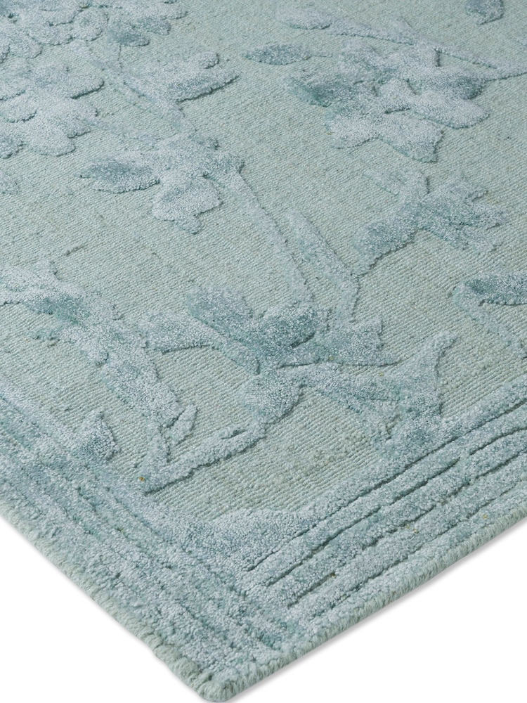 Laura Ashley Green Rye Rug - Image 6 of 6