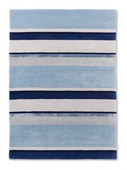 Laura Ashley Blue Eaton Wool Rug - Image 2 of 4