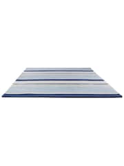 Laura Ashley Blue Eaton Wool Rug - Image 3 of 4