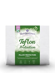 Slumberdown Teflon White Pillows 2 Pack - Image 4 of 4