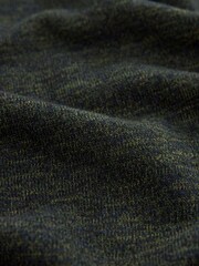 Green Regular Marl Zip Neck Jumper - Image 7 of 7