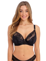 Fantasie Black Dark Non Padded Fusion Lace Underwire Side Support Bra - Image 3 of 4