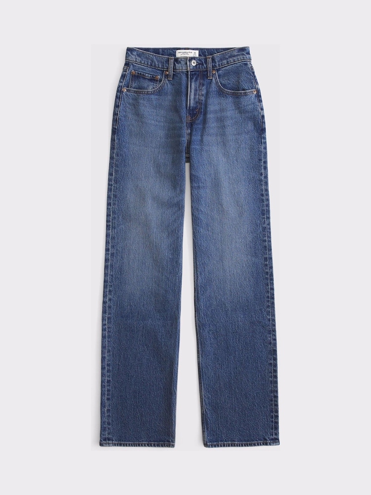 Abercrombie & Fitch Curvy 90s Relaxed Denim Jeans - Imagen 1 de 1