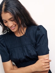Nobody's Child Black Midi Natalia Dress - Image 4 of 4