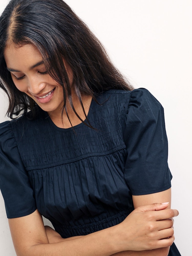 Nobody's Child Black Midi Natalia Dress - Image 4 of 4