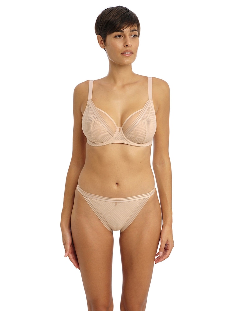 Freya Nude Tailored Under Wired High Apex Plunge Bra - Image 2 of 4 Freya Nude Tailored Under Wired High Apex Plunge Bra - Image 2 of 4