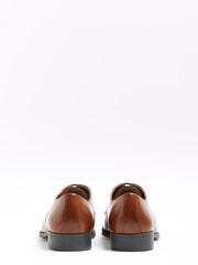 River Island Formal Point Derby Brown Shoes - Image 3 of 4