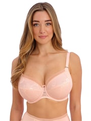 Fantasie Pink Non Padded Fusion Lace Underwire Side Support Bra - Image 3 of 4