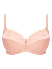Fantasie Pink Non Padded Fusion Lace Underwire Side Support Bra - Image 4 of 4