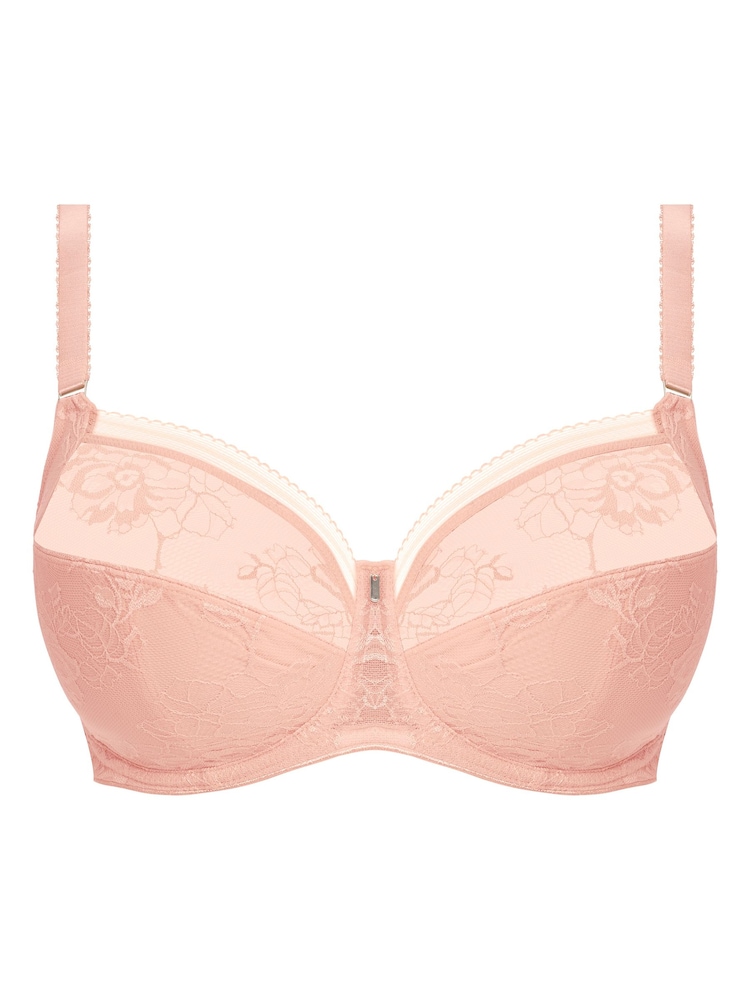 Fantasie Pink Non Padded Fusion Lace Underwire Side Support Bra - Image 4 of 4