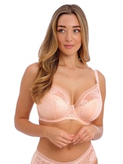 Fantasie Pink Light Non Padded Fusion Lace Underwire Side Support Bra - Image 1 of 3