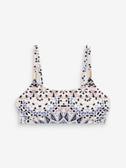 Mint Velvet Pink Tile Print Crop Top - Image 1 of 1