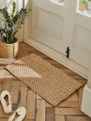Natural Woven Jute Doormat - Image 1 of 7