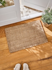 Natural Woven Jute Doormat - Image 2 of 7