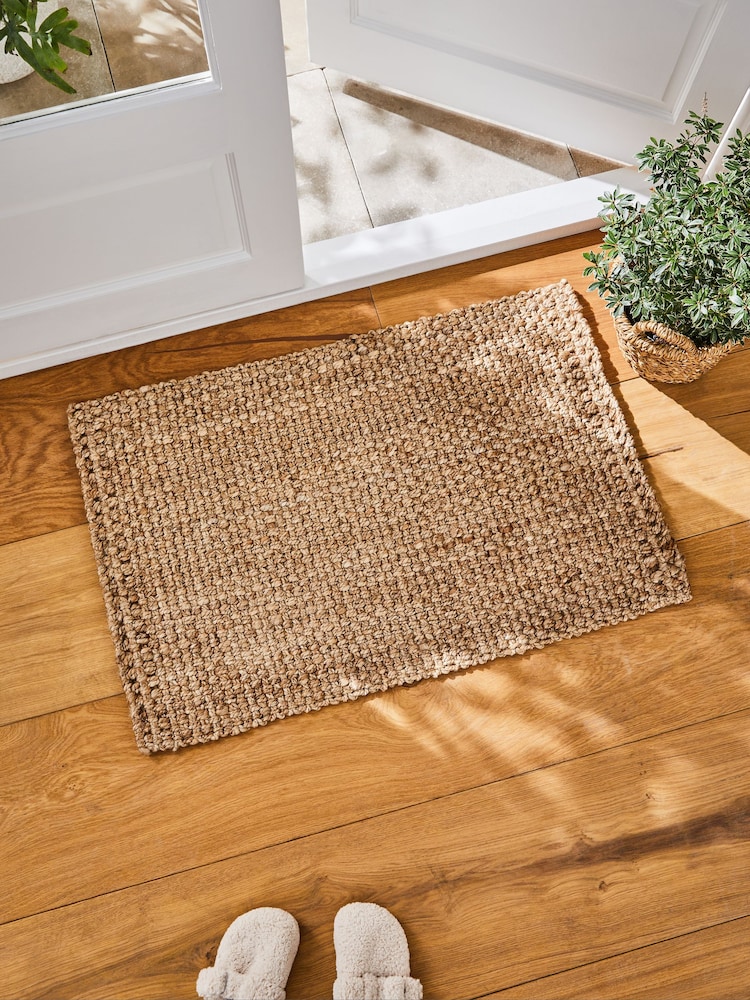 Natural Woven Jute Doormat - Image 2 of 7