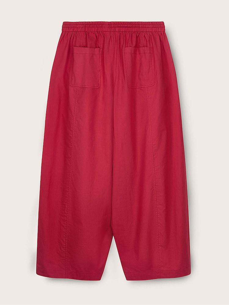 Pantalones barrel relajados de algodón texturizado con bordados Irina de East - Imagen 5 de 5 Pantalones barrel relajados de algodón texturizado con bordados Irina de East - Imagen 5 de 5