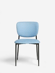 Scion Set of 2 Blue Niksen Dining Chairs - Image 2 of 6