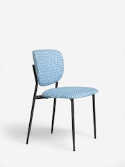Scion Set of 2 Blue Niksen Dining Chairs - Image 3 of 6