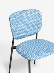Scion Set of 2 Blue Niksen Dining Chairs - Image 6 of 6