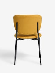 Scion Set of 2 Ochre Yellow Niksen Dining Chairs - Image 5 of 6
